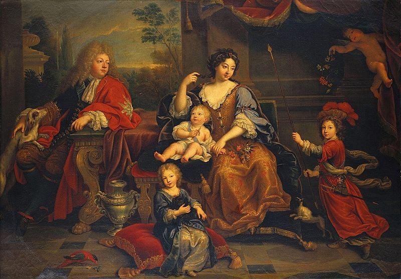 Pierre Mignard La Famille du Grand Dauphin Germany oil painting art